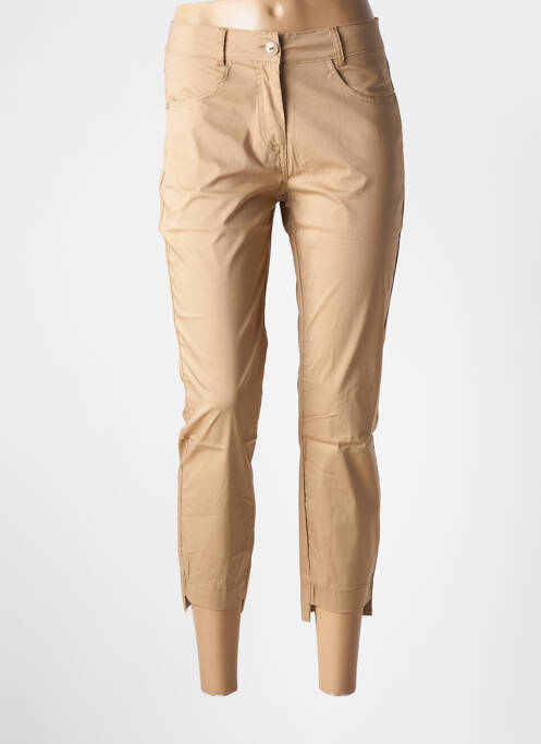 Pantalon 7/8 maro MALOKA femeie