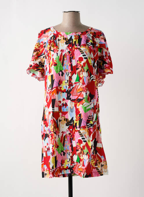 Rochie scurtă roșu MALOKA femeie