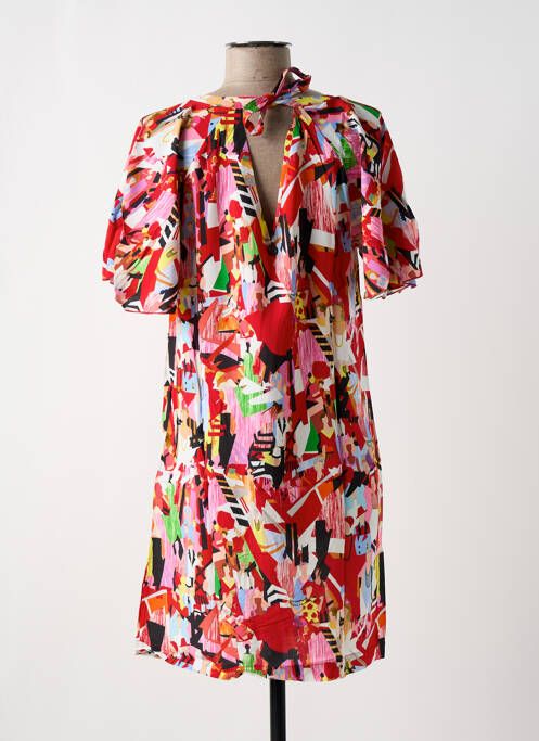 Rochie scurtă roșu MALOKA femeie