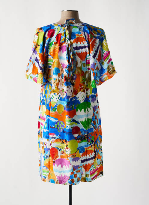 Rochie scurtă albastru MALOKA femeie