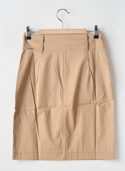 Fustă scurtă maro MALOKA femeie