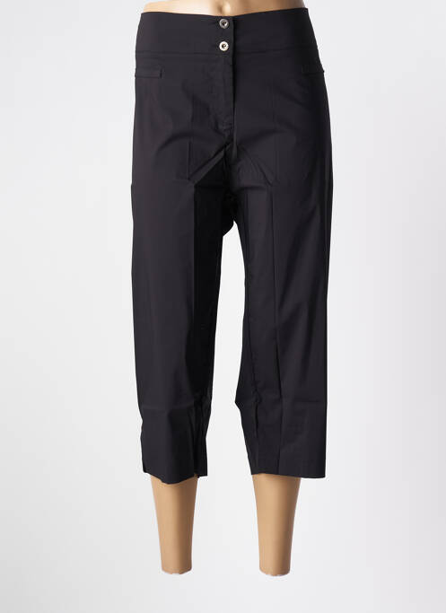 Pantalon trei sferturi negru MALOKA femeie