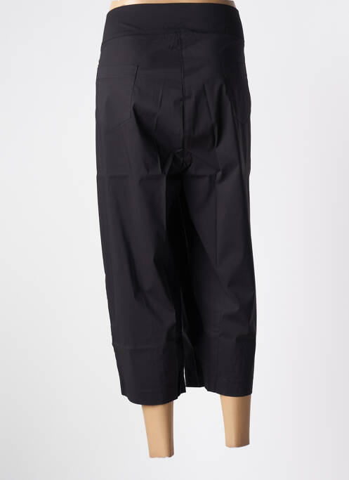 Pantalon trei sferturi negru MALOKA femeie