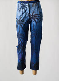 Pantalon drept albastru PAUL BRIAL femme