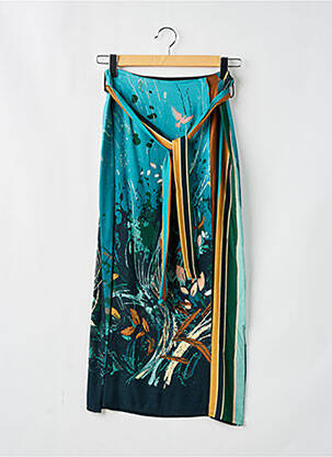 Fustă midi verde PAUL BRIAL femeie