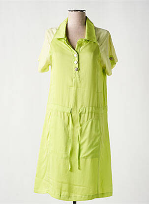 Rochie midi verde PAUL BRIAL femeie