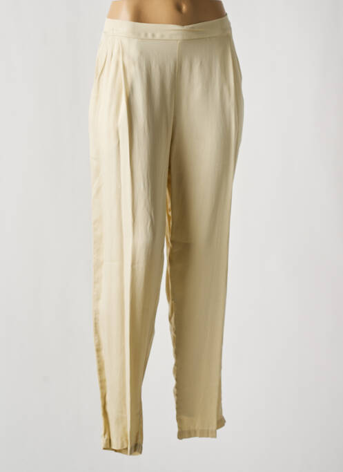 Pantalon drept bej PAUL BRIAL femeie