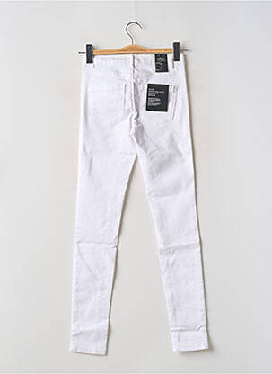 Pantalon slim alb ONLY femeie