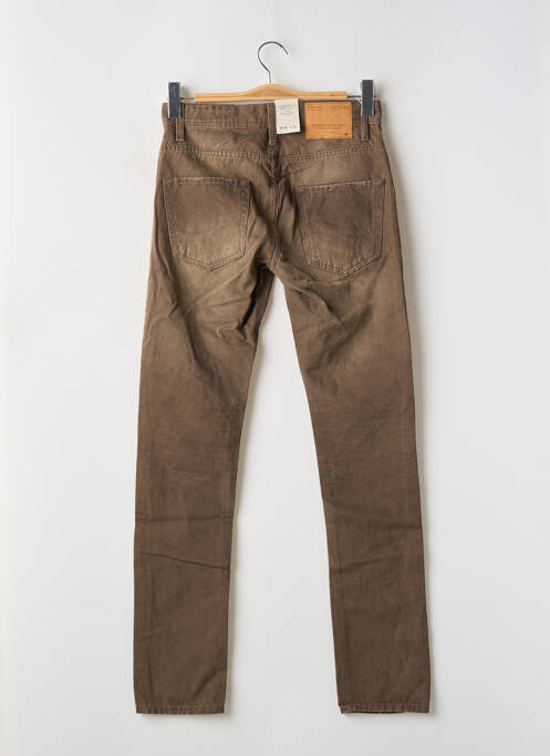 Blugi cu croială slim maro JACK & JONES bărbat