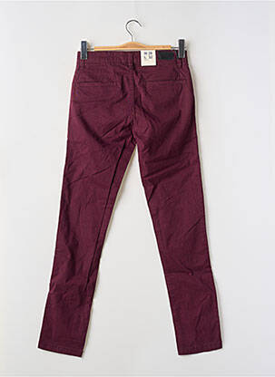 Pantalon chino roșu SHINE bărbat