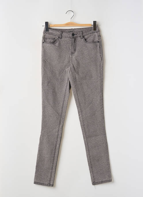 Pantalon slim gri PIECES femeie