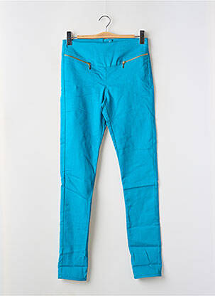 Pantalon slim albastru VERO MODA femeie
