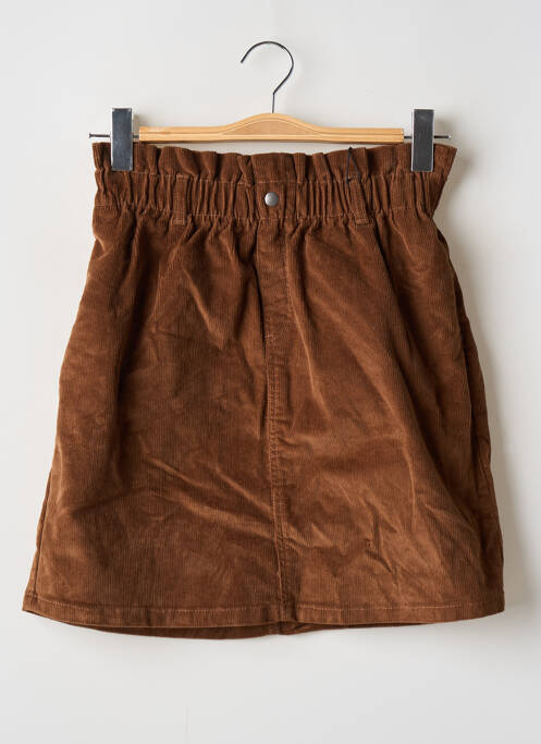 Fustă scurtă maro NOISY MAY femeie