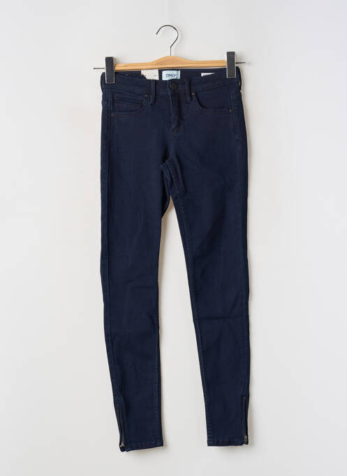 Blugi skinny albastru ONLY femeie