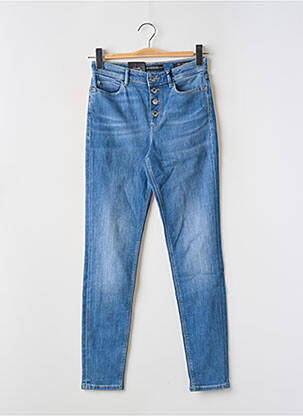 Blugi skinny albastru GUESS femeie