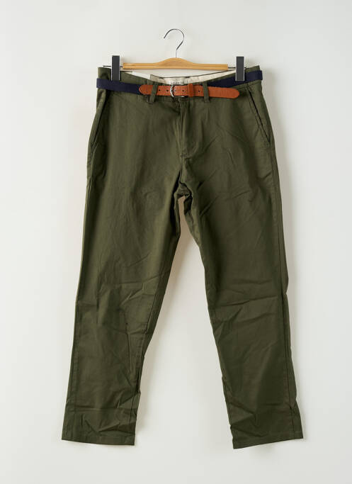 Pantalon chino verde SELECTED bărbat