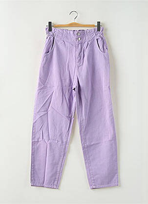 Blugi cu croială dreaptă violet KOCCA femeie