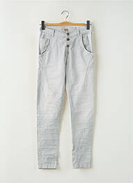 Pantalon slim gri CULT COUPLE femeie