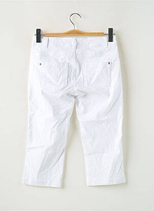 Pantalon trei sferturi alb STREET ONE femeie