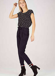 Pantalon chino negru ONLY femme