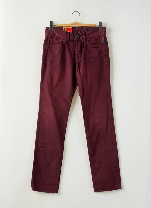 Blugi cu croială dreaptă roșu EDC bărbat