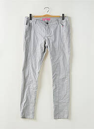 Pantalon slim gri AB STUDIO femeie