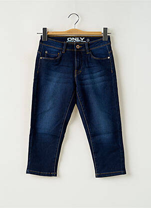 Pantalon trei sferturi albastru ONLY femeie