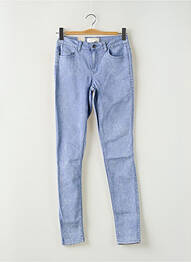 Blugi skinny albastru PIECES femeie