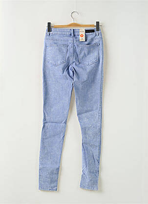 Blugi skinny albastru PIECES femeie