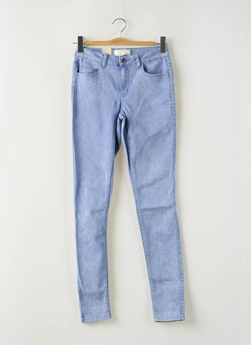 Blugi skinny albastru PIECES femeie