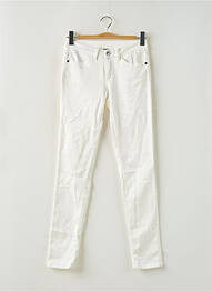 Pantalon slim alb AB STUDIO femeie