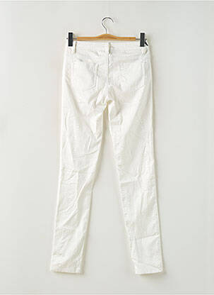 Pantalon slim alb AB STUDIO femeie