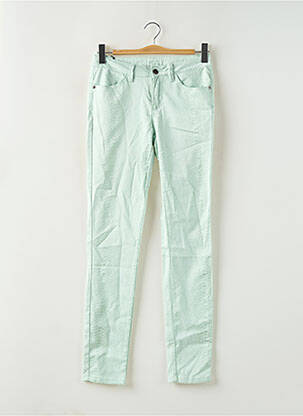 Pantalon slim verde AB STUDIO femeie