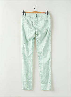 Pantalon slim verde AB STUDIO femeie
