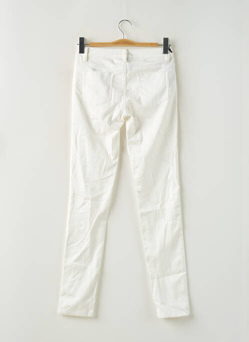 Pantalon slim alb AB STUDIO femeie