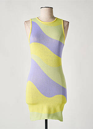 Rochie scurtă galben DAISY STREET femeie