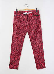 Pantalon slim roșu FLAIR femeie
