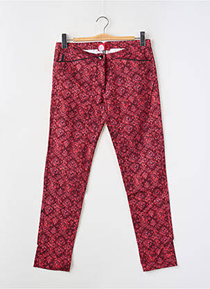 Pantalon slim roșu FLAIR femeie