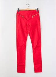 Pantalon slim roșu VERO MODA femeie