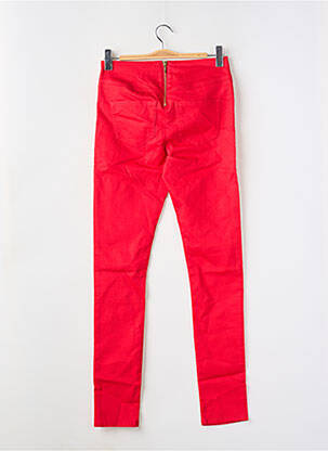 Pantalon slim roșu VERO MODA femeie