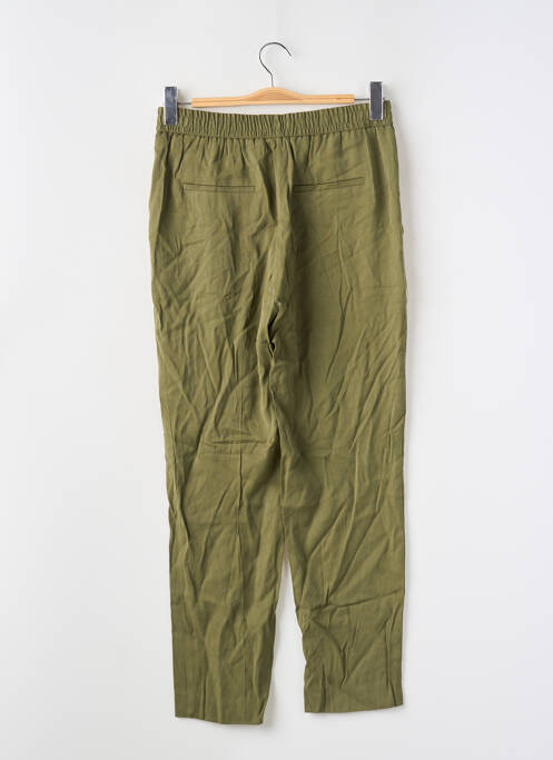 Pantalon slim verde MANGO femeie