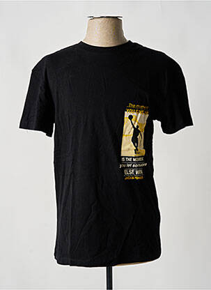 Tricou negru JACK & JONES bărbat