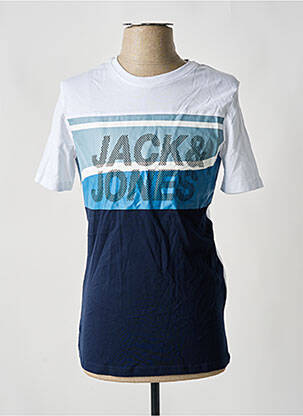 Tricou alb JACK & JONES bărbat