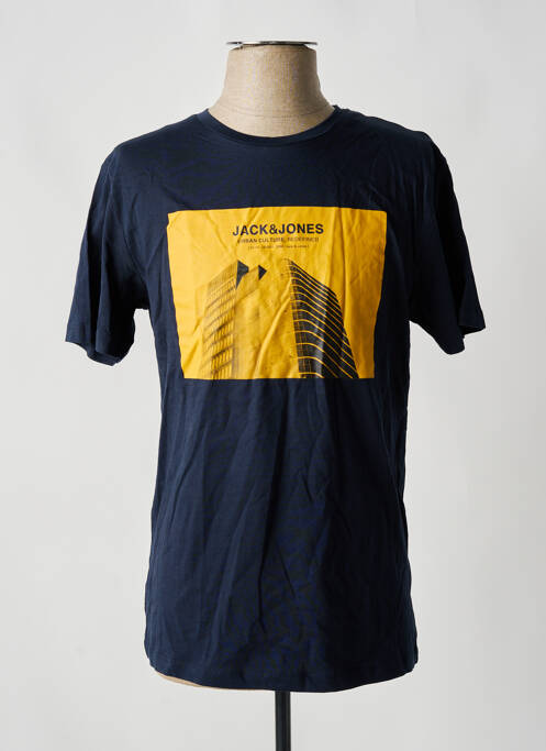 Tricou albastru JACK & JONES bărbat