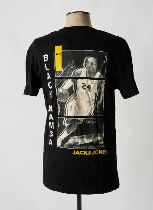 Tricou negru JACK & JONES bărbat
