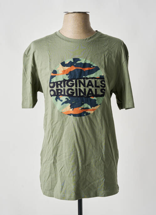 Tricou verde JACK & JONES bărbat