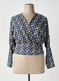 Tricou albastru HAILYS femme