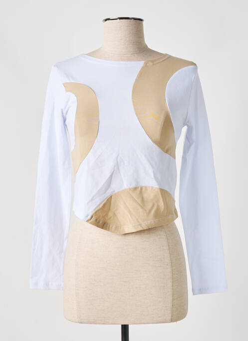 Tricou alb SUBDUED femeie