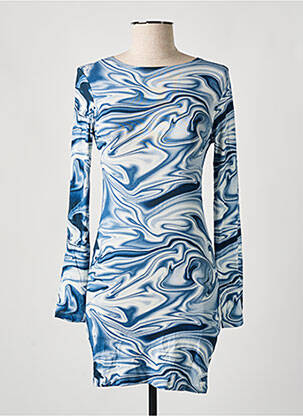 Rochie scurtă albastru SUBDUED femeie