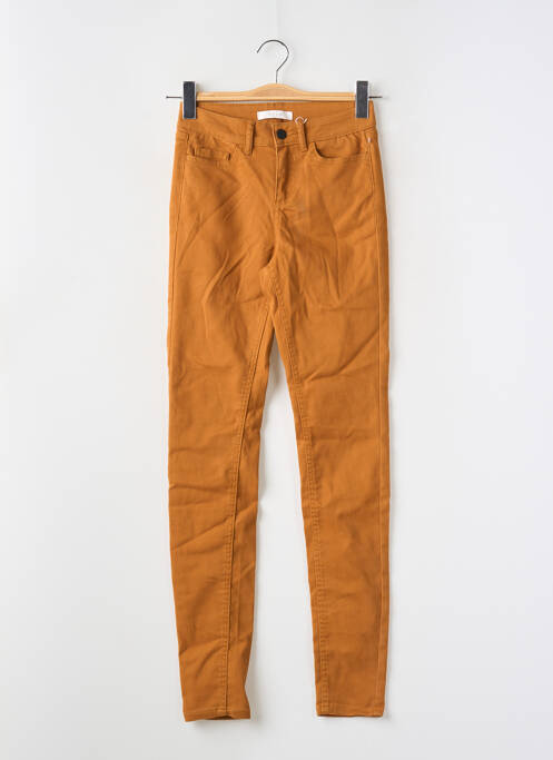 Blugi skinny bej VILA femeie